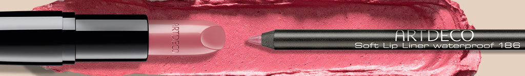 Zum Perfect Color Lipstick wird der passende Sof Lip Liner Waterproof gezeigt