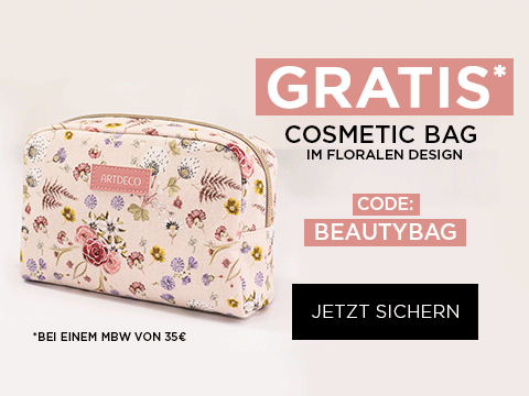 Gratis Cosmetic Bag ab 35€ MBW | ARTDECO