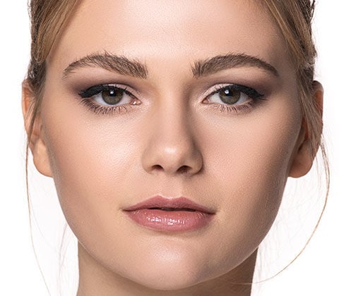 Эффект до и после: макияж Glowy Bronze Make-up