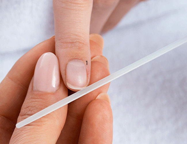 How to properly file your nails