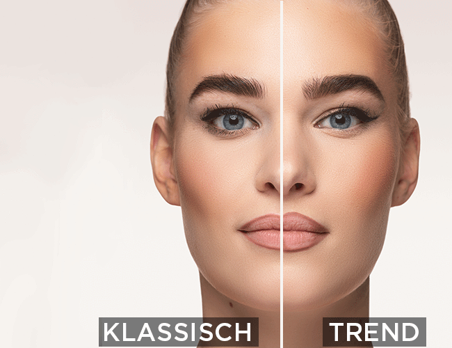 Anwendung Lippenstift und Lipliner Klassisch und Trend