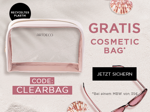 Gratis Cosmetic Bag ab einem Mindestbestellwert von 35€ | ARTDECO